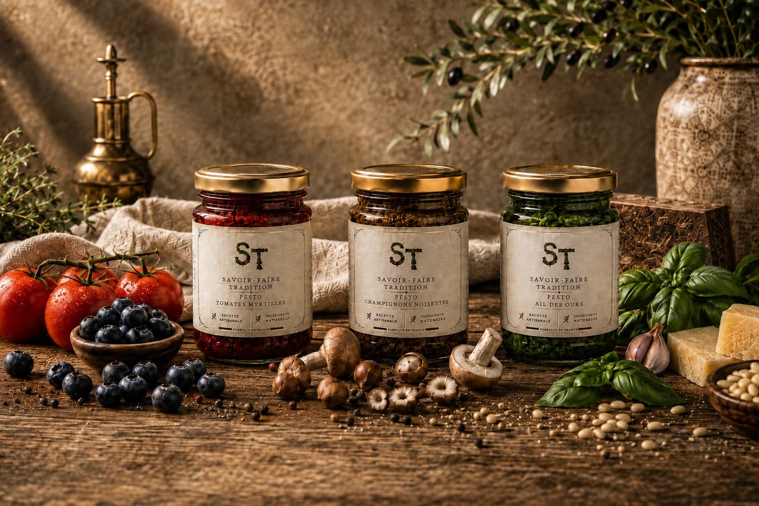 Les trois créations Savoir-faire & Tradition et leurs ingrédients